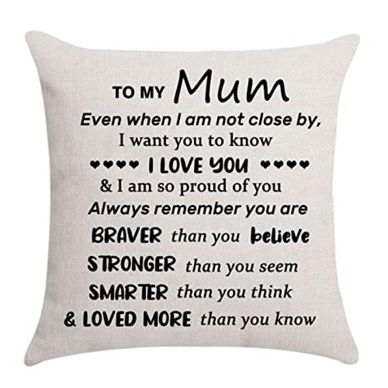 Aocaso Mum Cushion Cover