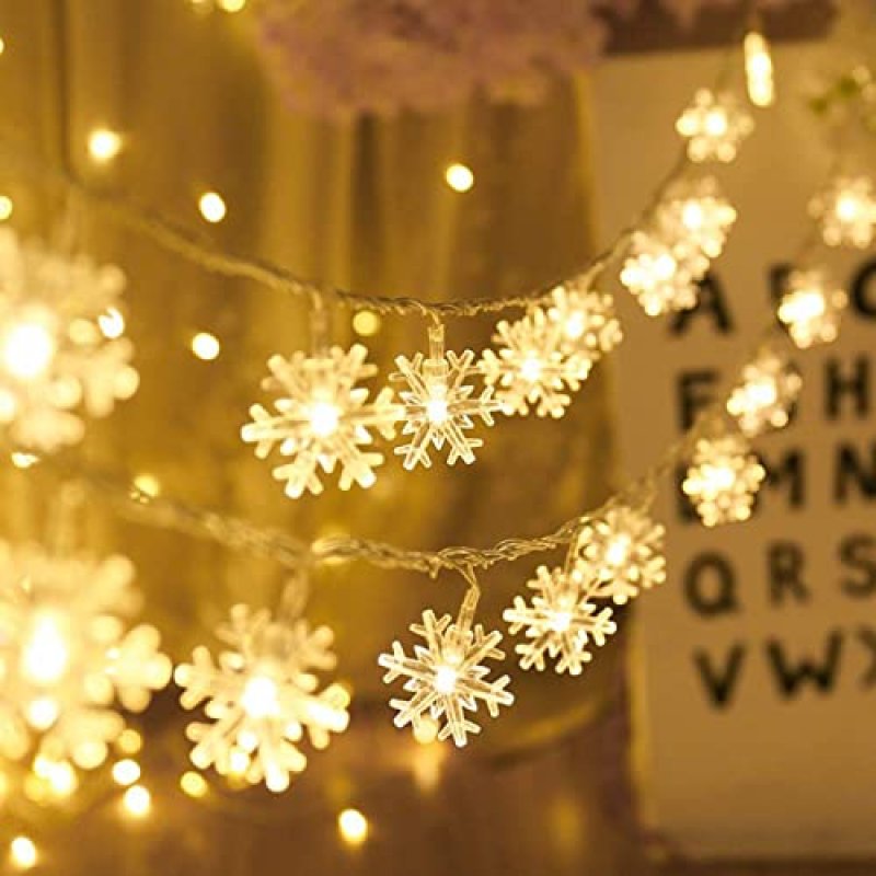 Rock Ninja Snowflake Fairy Lights