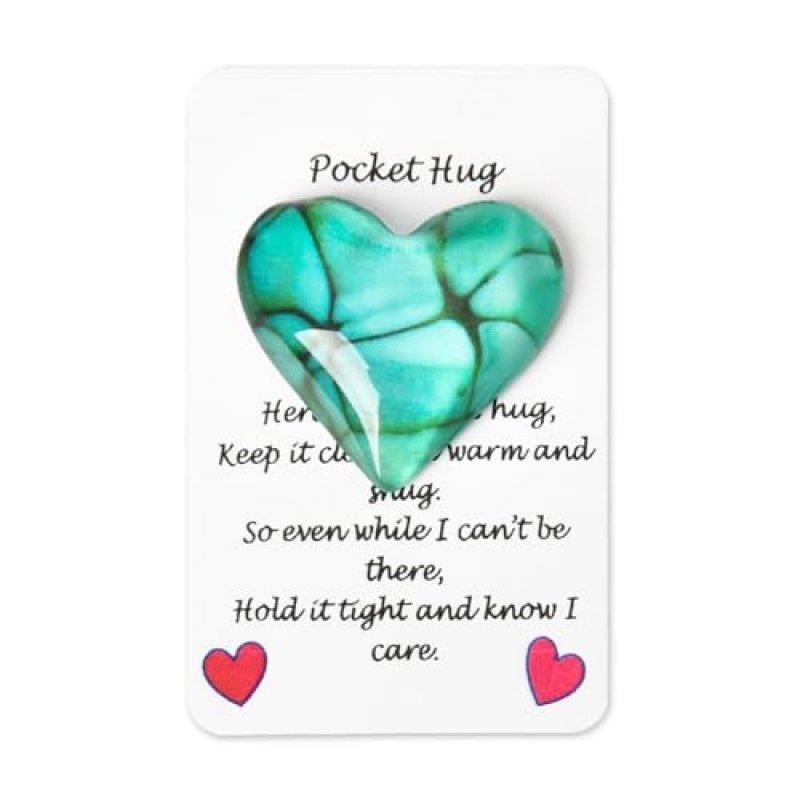 Pocket Hug Heart Token for Loved Ones