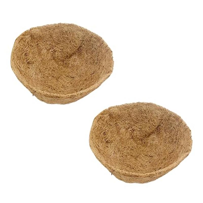 Coco Hanging Basket Liners, 2 Pack