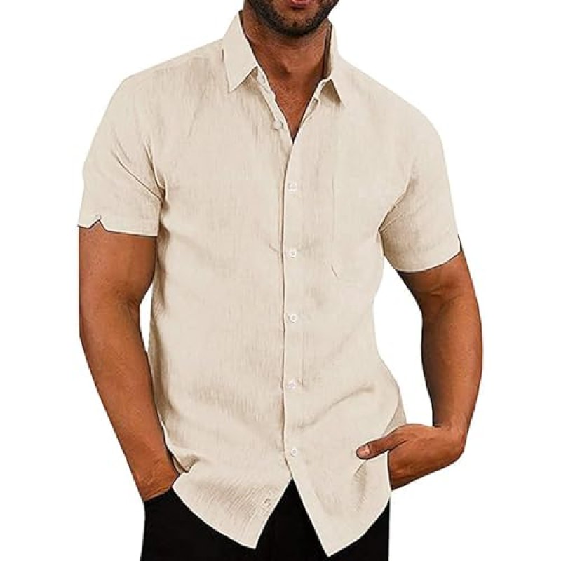 Rodawu Men’s Linen Shirt