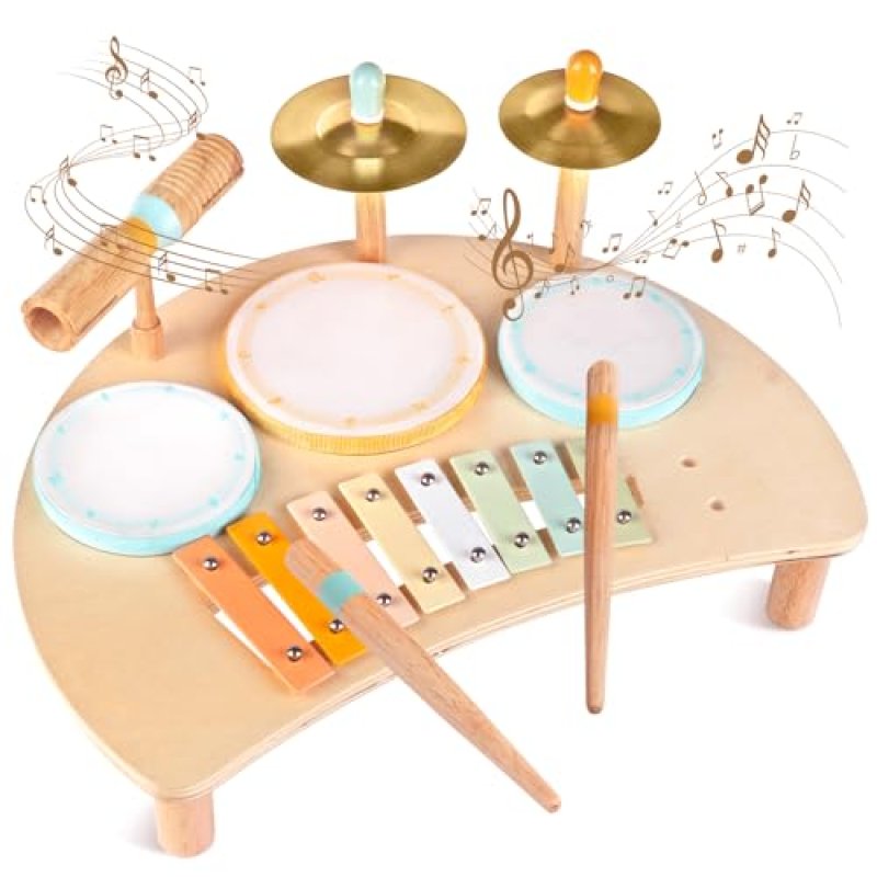 Toddler Drum and Xylophone Set