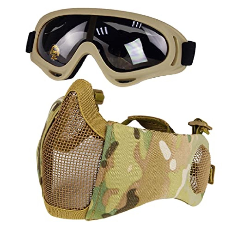 Hodeacc Airsoft Mask & Goggles