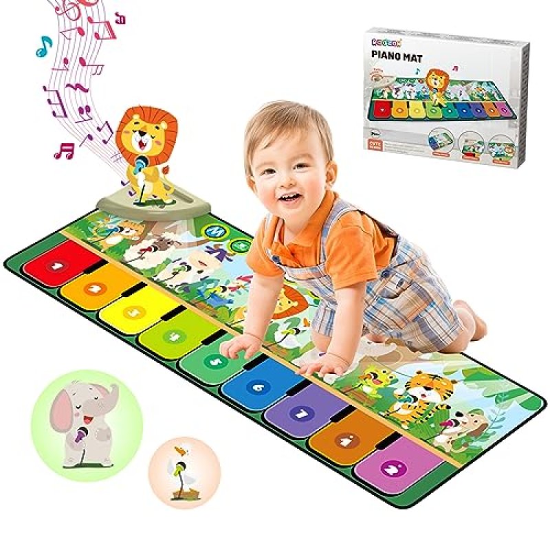 Rodzon Musical Play Mat with Piano Keyboard