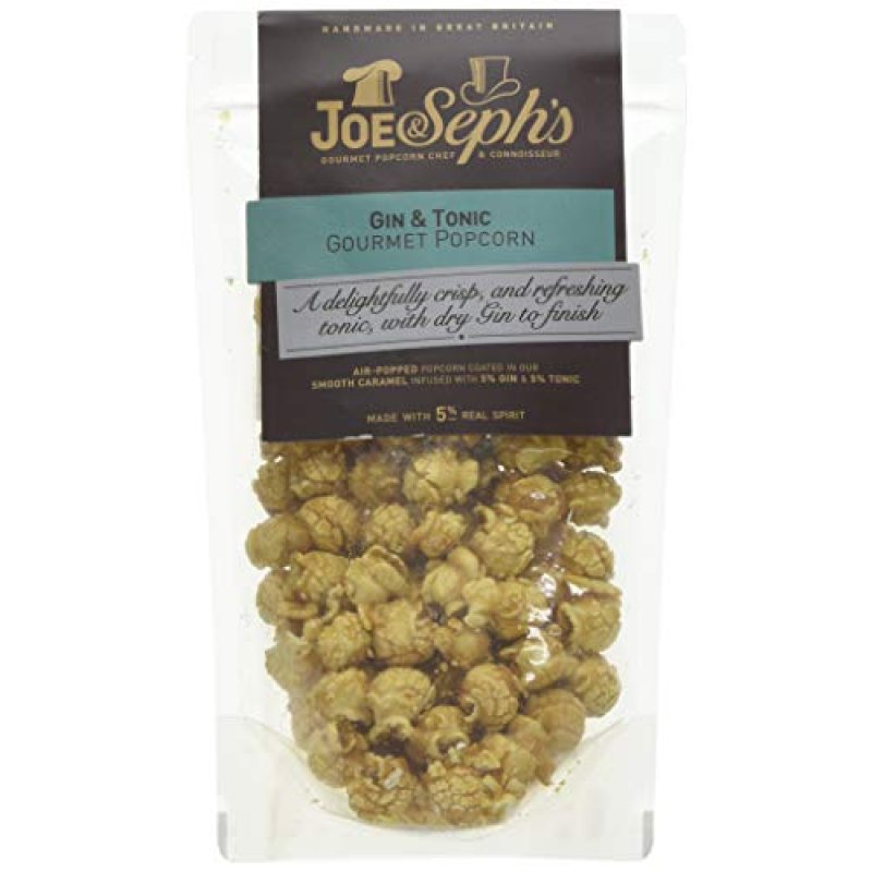 Joe & Seph's Gin & Tonic Popcorn Pouch, 70 g …