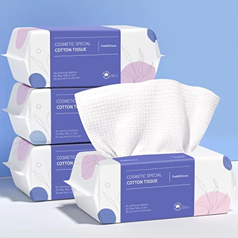 PoeticEHome Cotton Dry Wipes