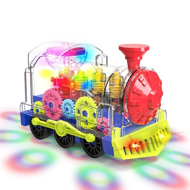 Gofimyee Light-Up Train Toy