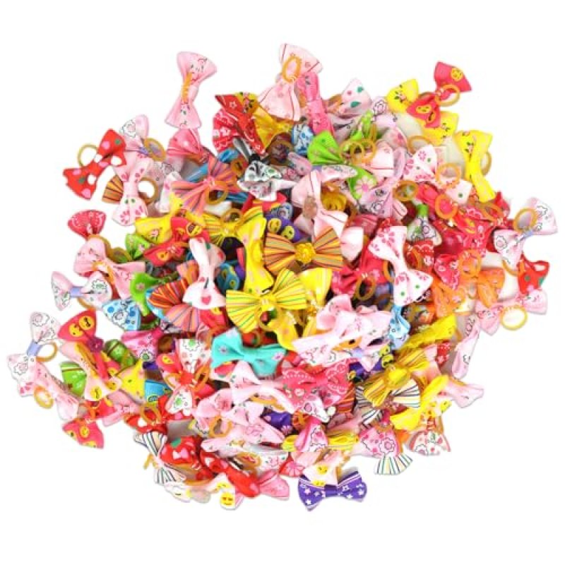 Dog Hair Bows 50-Pack