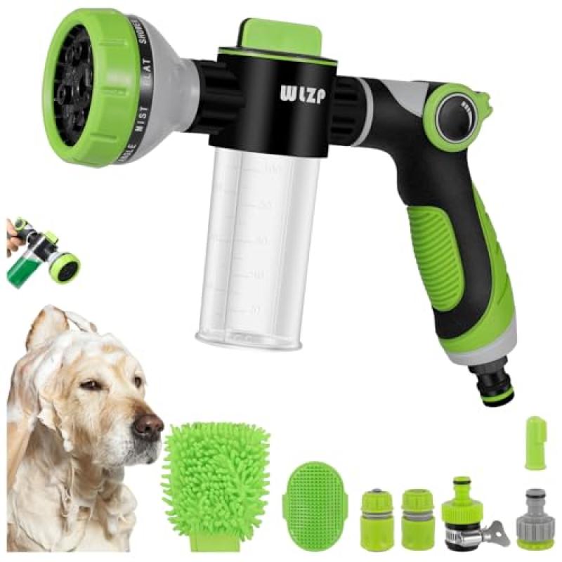 Dog Wash Tool Set with Spray Patterns