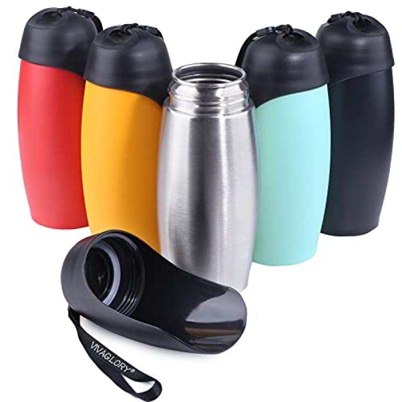 VIVAGLORY Dog Water Bottle, 750ml