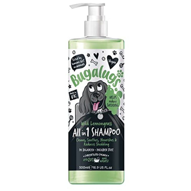 BUGALUGS Dog Deshedding Shampoo