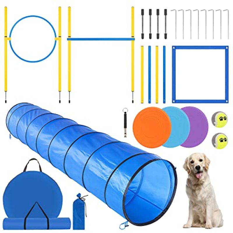 YGORTECH Dog Agility Training Equipment - Dog…