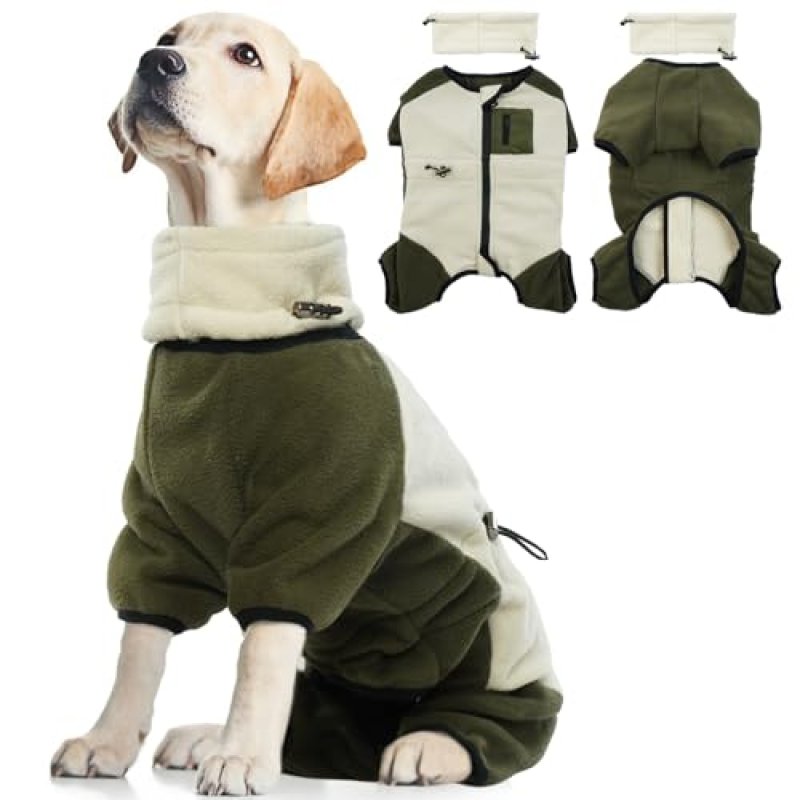 Dog Fleece Jumpsuit