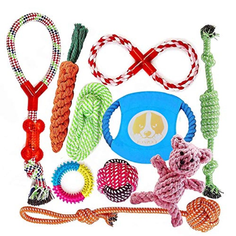 FONPOO Dog Rope Toys