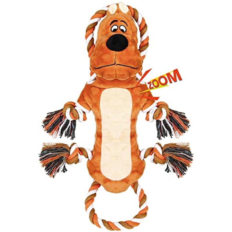 IOKHEIRA Dog Squeaky Plush Toy
