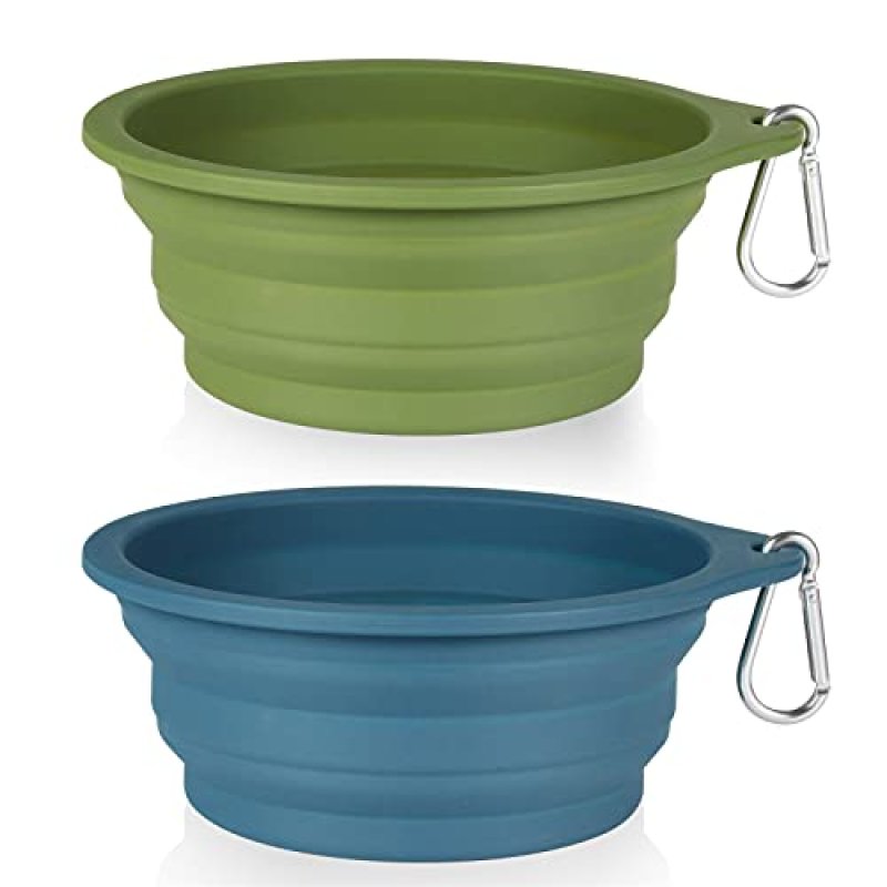 SLSON Dog Travel Bowls