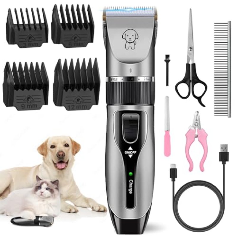 Dog Grooming Clippers Kit