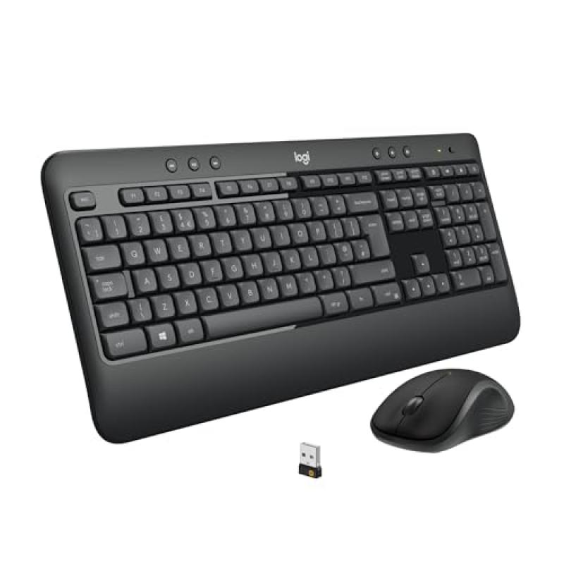 Logitech MK540 Wireless Keyboard and Mouse Combo