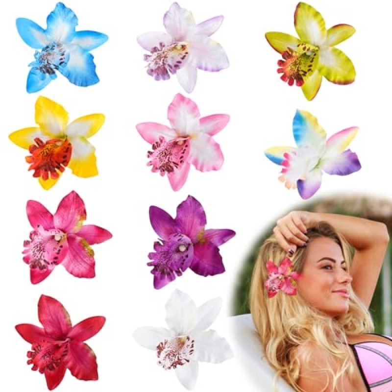 Bohemian Flower Hair Clips