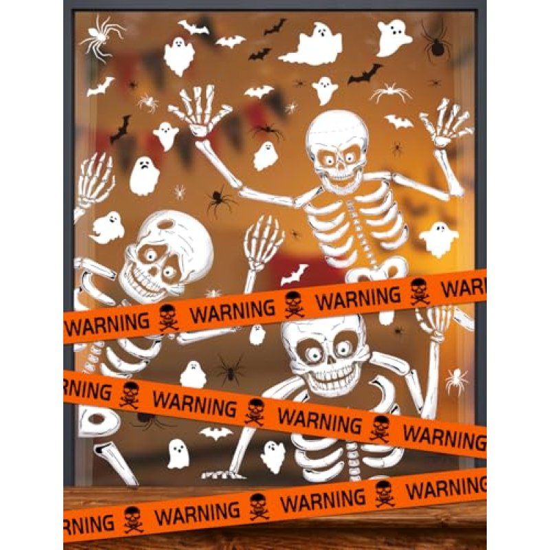 Wohohoho Halloween Window Clings