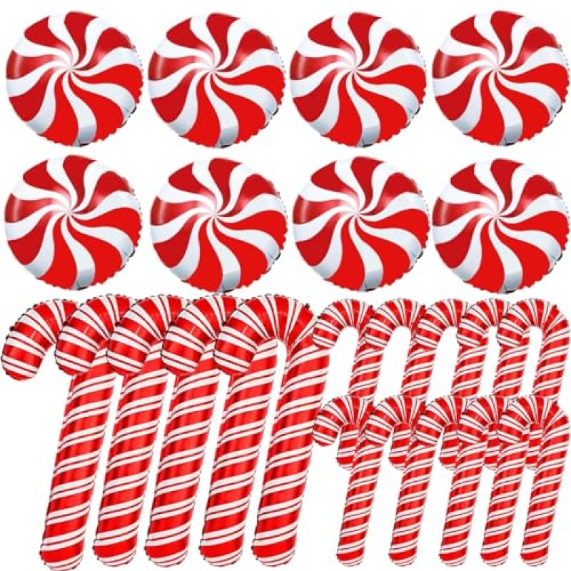 Joishop Candy Cane Balloons