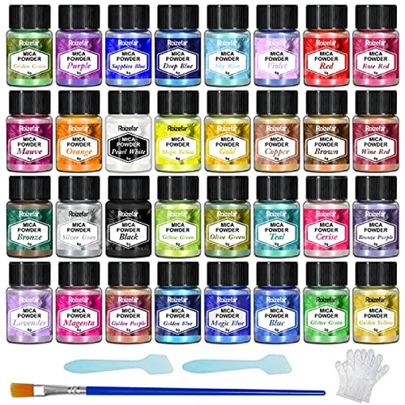 Roizefar Mica Powder for Crafts