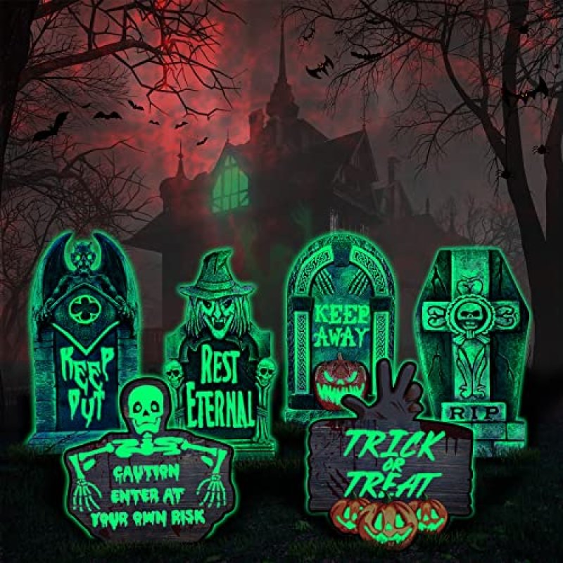 Jojoin Halloween Tombstone Set