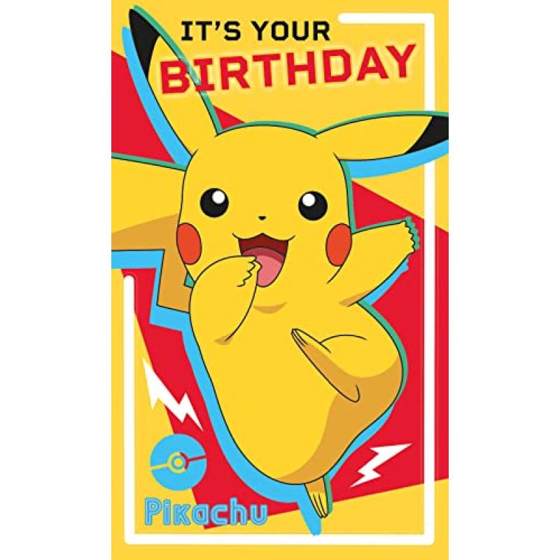 Pokemon Birthday Card