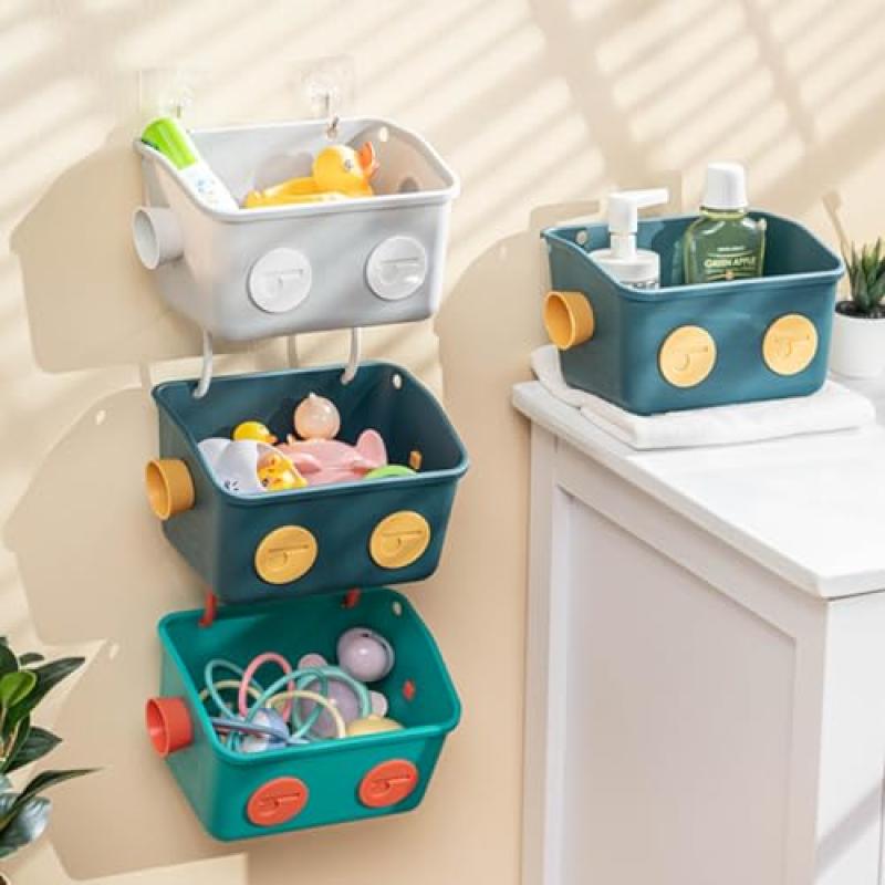 Tokokimo Robot Bath Toy Organiser
