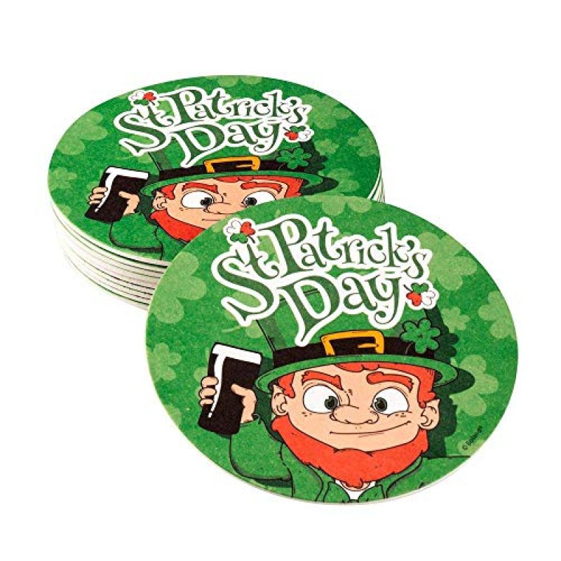 Boland 44905 - St Patrick's Day Beer Mats, Pack…