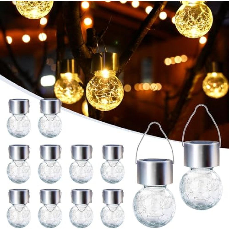 GIGALUMI Solar Hanging Lights