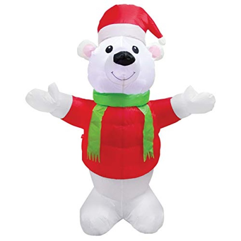 Polar Bear Self-Inflatable Decoration