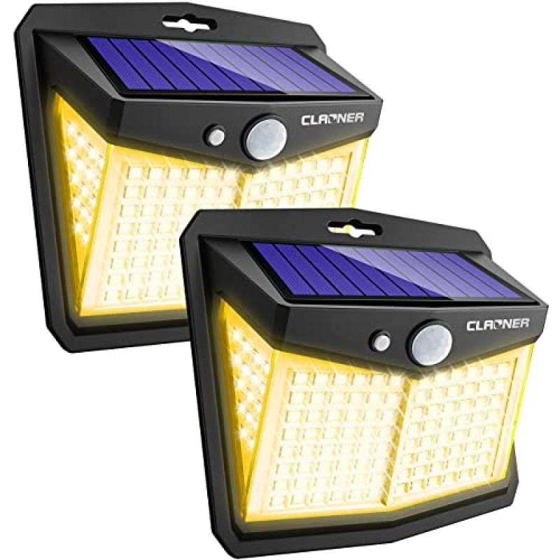 CLAONER Solar Security Light