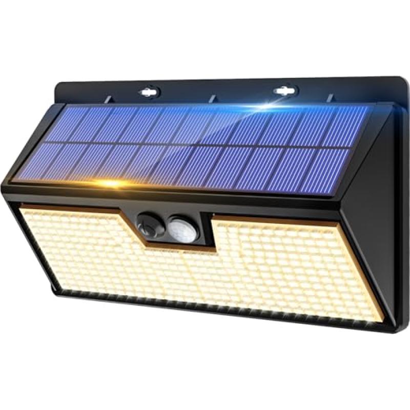 Solar Security Lights Motion Sensor 318LED