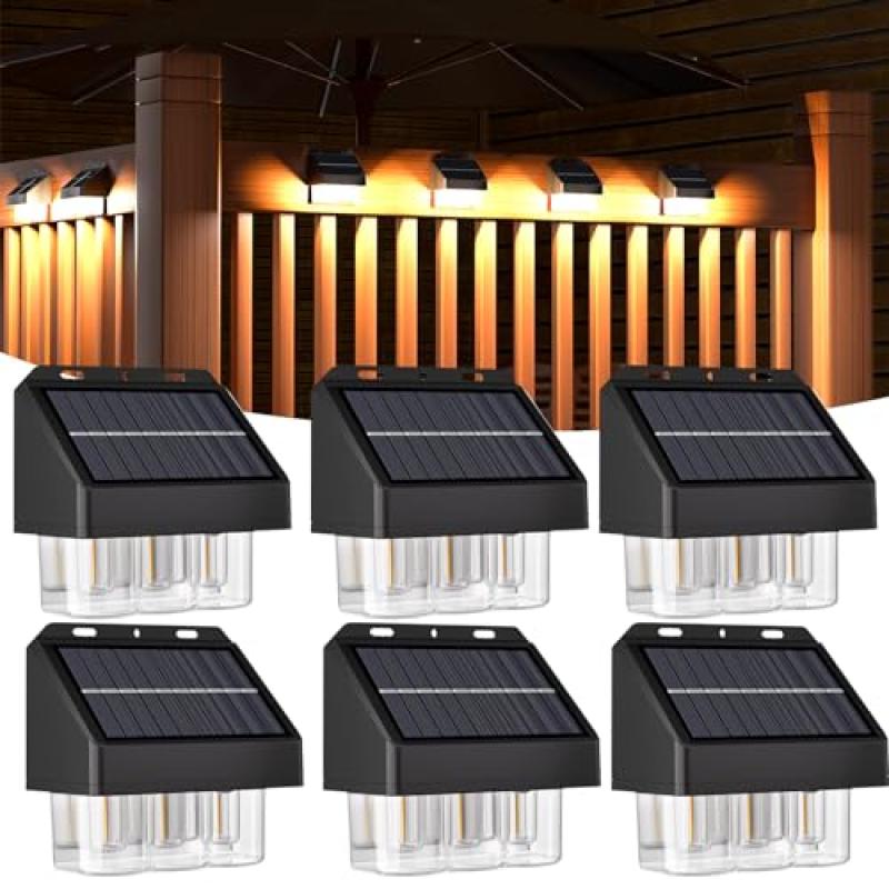 Solar Fence Lights for Garden