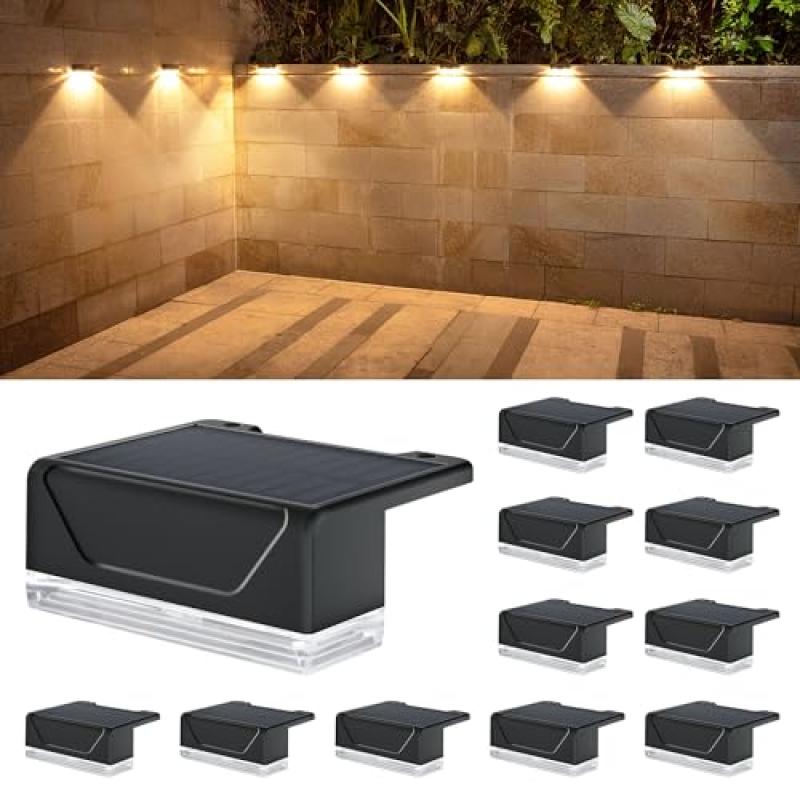 ELLASAY Solar Fence Lights