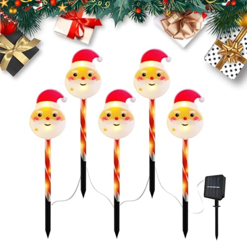 LUVDECO Solar Christmas Lights