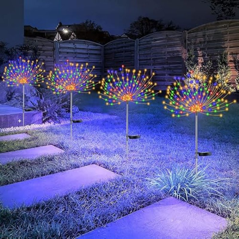 Solar Firework Garden Lights
