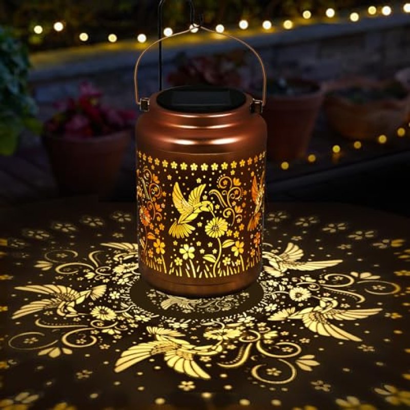 Solar Hummingbird Lanterns