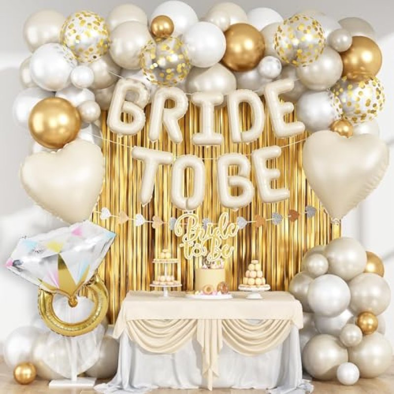 Gold Bachelorette Party Decorations