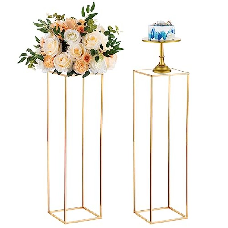 NUPTIO Gold Vase Set