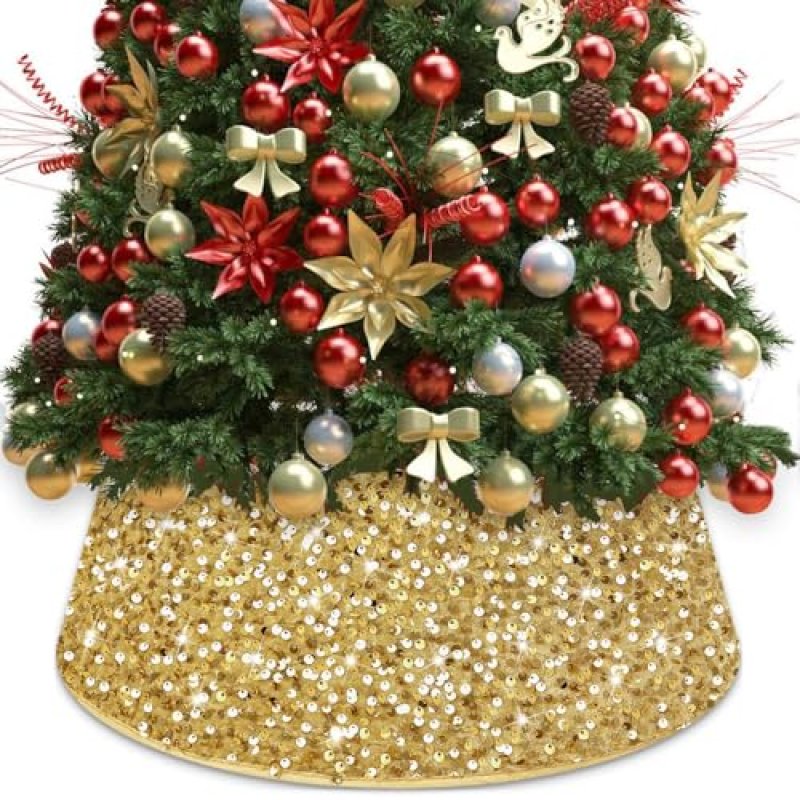 Gold Christmas Tree Collar