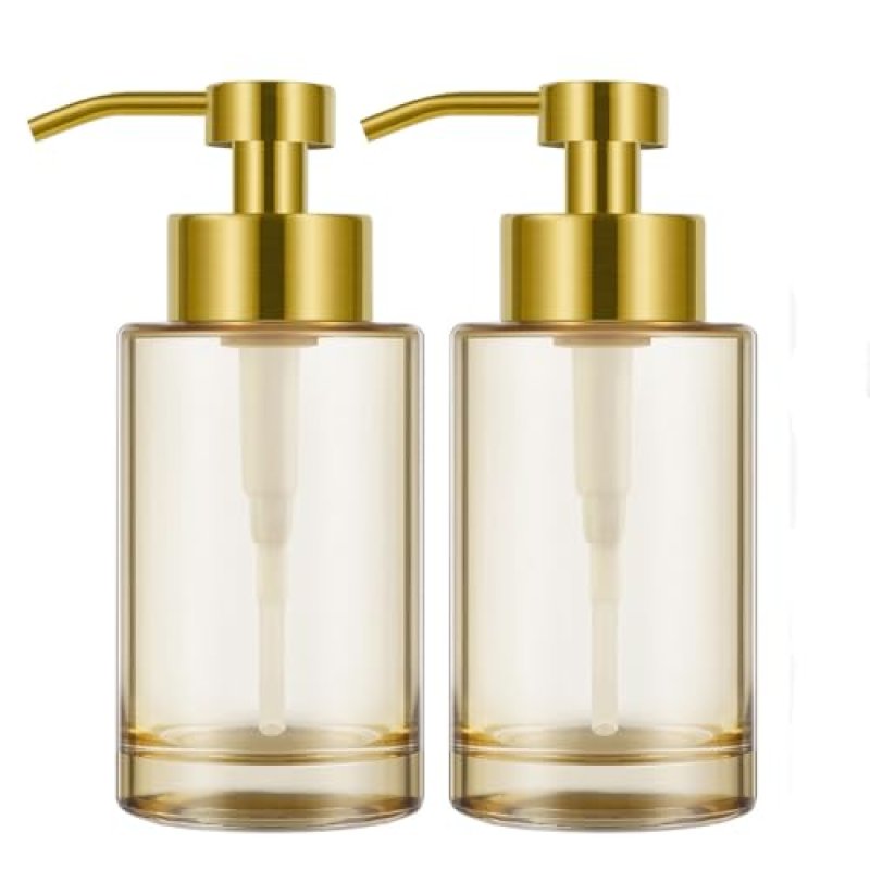 Gold Soap Dispenser Set
