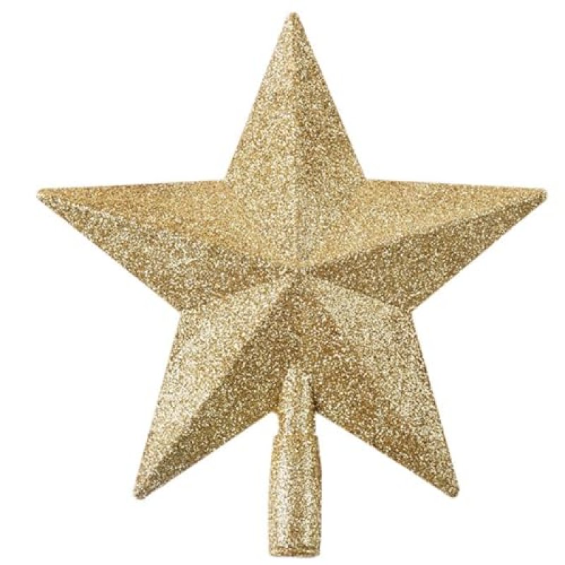 Gold Star Tree Topper