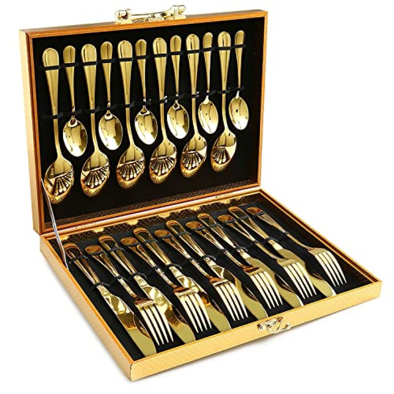 OGORI Gold Cutlery Set