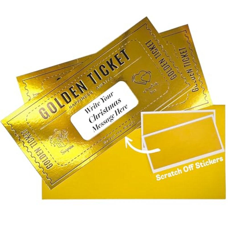 Golden Ticket Scratch Card