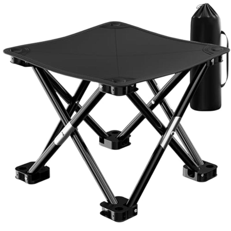 HOUSLUX Folding Stool with Carry Bag