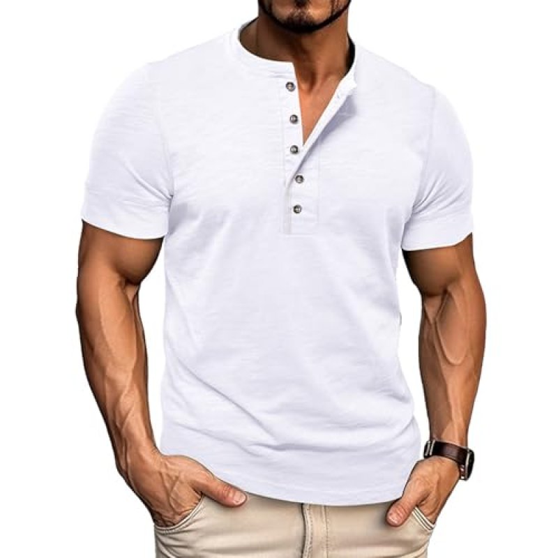 Volemo Men's Henley Shirt