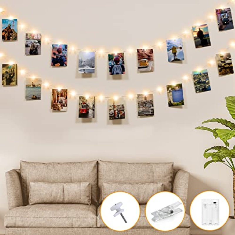 Kolpop 50 LED Photo Clip Lights