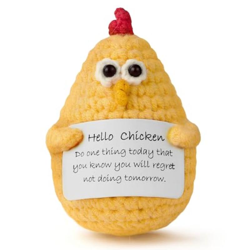 Aolso Funny Positive Doll with Card